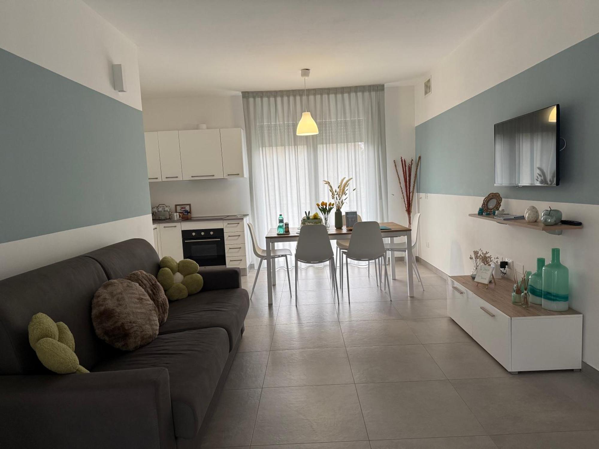 Appartement "La Terrazza Di Via Roma" Delta Del Po - Private Parking à Porto Viro Extérieur photo